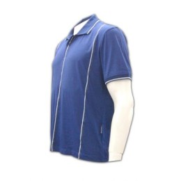 FA286 V-neck tailor made Jacquard tee shirts stripe t-shirts tailor made Hong Kong company  FA286 V-neck tailor made Jacquard tee shirts stripe t-shirts tailor made Hong Kong company